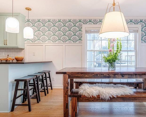 Pattern Players | Deidre Webster | Design in Rare Form | Underwater World Gold wallpaper | Pattern People | Hygge & West