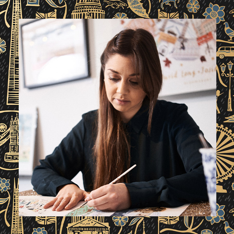 London Town Wallpaper designer Josie Shenoy  | Hygge & West