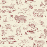 Hill Valley Toile Wallpaper