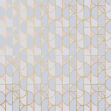 Slice (Mist) wallpaper with gold lines